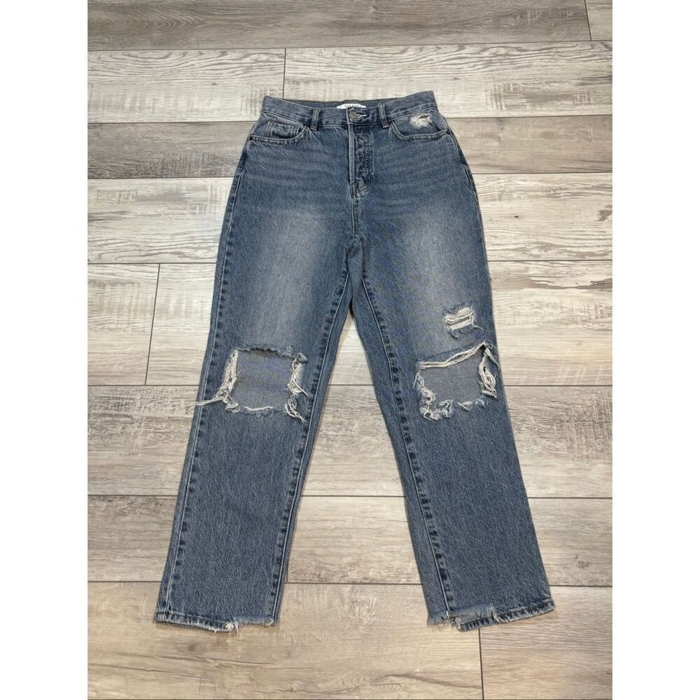 Pacsun high rise straight jeans size 25